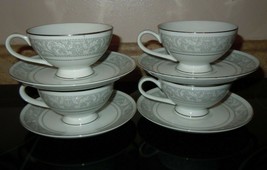 8pc Imperial China W Dalton WHITNEY 5671 Tea Cup &amp; Saucer Set - £35.11 GBP