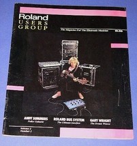 ANDY SUMMERS POLICE ROLAND USERS GROUP MAGAZINE VINTAGE 1983 - £18.33 GBP
