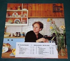 Art Garfunkel Promotional Record Album Vintage 1979 Fate For Breakfast - £31.41 GBP