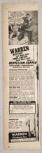 1947 Print Ad Warren Neptune Copper Salt Water Fishing Rods Los Angeles,CA - £10.60 GBP