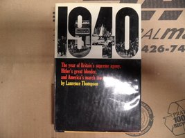 1940 [Hardcover] THOMPSON, Laurence. - $4.61