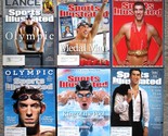 MICHAEL PHELPS Olympic Swimmer SPORTS ILLUSTRATED Lot of 6 Different 200... - $26.99