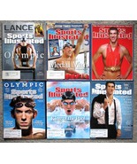 MICHAEL PHELPS Olympic Swimmer SPORTS ILLUSTRATED Lot of 6 Different 200... - $37.44 CAD