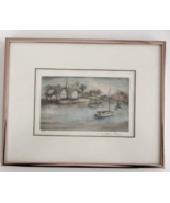 &quot;Kennebunkport&quot; by Sarah Carothers Rhode Original Color Etching Signed 2... - £78.30 GBP