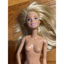 2015 nude Barbie doll N45HI blonde hair blue eyes - $12.20