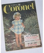 BING CROSBY CORONET MAGAZINE VINTAGE 1955 - $34.28 CAD