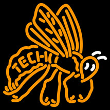 NCAA Georgia Tech Yellow Jackets Neon Sign - £550.05 GBP