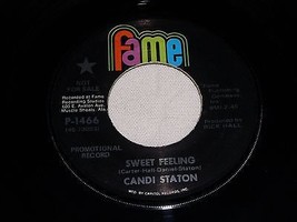 Candi Staton Sweet Feeling 45 Rpm Record Vintage - £14.97 GBP