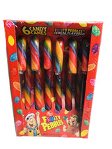Post Fruity Pebbles Cereal Flavored Candy Canes, 6-ct. 2.64 oz. - $12.03 CAD