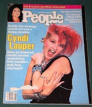 CYNDI LAUPER PEOPLE WEEKLY MAGAZINE VINTAGE 1984 - £23.53 GBP
