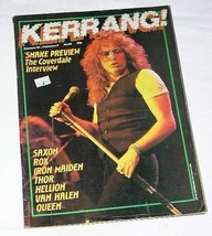 DAVID COVERDALE WHITESNAKE KERRANG MAGAZINE VINTAGE 1983 - £23.58 GBP
