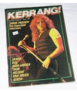 DAVID COVERDALE WHITESNAKE KERRANG MAGAZINE VINTAGE 1983 - $41.14 CAD