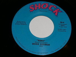 Dickie Goodman Kong Ed&#39;s Tune 45 Rpm Record Vintage Shock Label - £15.17 GBP