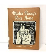 Book Mister Penny&#39;s Race Horse HC Marie Hall ETS first edition 1956 - £31.22 GBP