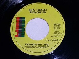 Esther Phillips Boy I Really Tied One On 45 Rpm Record Vintage - £14.93 GBP