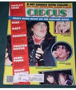 DOKKEN KISS MOTLEY CRUE CIRCUS MAGAZINE VINTAGE 1985 - $41.10 CAD