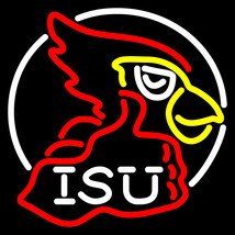 NCAA Illinois State Redbirds Logo Neon Sign - £558.74 GBP