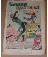 Green Lantern Comic Book Vintage 1963 - $164.91 MXN