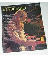 GREGG ALLMAN CONTEMPORARY KEYBOARD MAGAZINE VINTAGE 1976 - $54.86 CAD