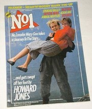 HOWARD JONES NO 1 MAGAZINE VINTAGE 1984 - £23.46 GBP