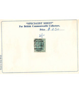 For BRITISH COMMONWEALTH COLLECTORS Used Stamp hinged on list S30 - £1.03 GBP