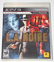 Playstation 3 - ROCKSTAR - L.A. NOIRE (Complete with Manual) - £11.80 GBP