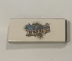 McFly&#39;s Bar &amp; Grill Cannery Row Monterey California CA Matchbox Empty - £6.25 GBP