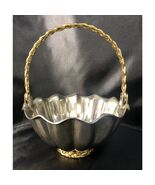 Wedding Bowl - Flower Girl Decorative Bowl Basket International Silver C... - $555.24 MXN