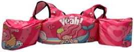 Toddler Swim Vest Floatie With Shoulder Straps Fits Kids 22-66 lbs Pink MERMAID image 2