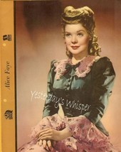 Dixie Premium Photo 1940s Actress Star Alice Faye - £11.79 GBP