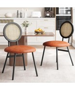 Idealhouse Dining Chairs Set Of 2, Rattan Kitchen Chairs With Thicken - $83.99