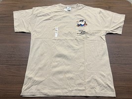 VTG Tasmanian Devil Looney Tunes Men’s Tan T-Shirt - Large - NWT - 2000 - Taz - £18.97 GBP