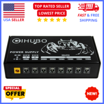 PS-801 Guitar Pedal Power Supply 8 Isolated Output 9V/12V/15V/18V 100 30... - €35,26 EUR