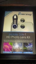 New Poser Snap Pro Mobile 3-in-1 HD Photo Lens Set Cell - $17.99