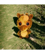 Six Flags Winner Baby Giraffe Plush 16&quot; Stuffed Animal Large Head Eyes - $27.94 CAD