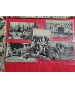 WW2 Postcards Lot of 5 Black and White War Postals - $74.99