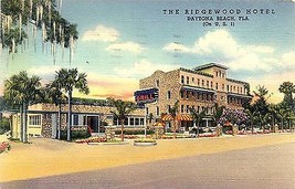 1945 Ridgewood Hotel &amp; Grill, Daytona Beach, Florida - £5.44 GBP