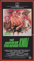 VHS &quot;Bridge On The River Kwai&quot; - William Holden &amp; Alec Guinness - classic WW2 - £3.85 GBP