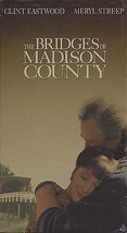 VHS &quot;The Bridges of Madison County&quot; Romance - Clint Eastwood &amp; Meryl Streep - $4.90