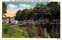 1940&#39;s Green Park Hotel, Blowing Rock, North Carolina - $6.88