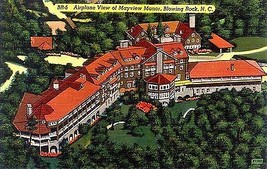1940&#39;s Aerial #BR5 - Mayview Manor, Blowing Rock, N.C. - £3.10 GBP