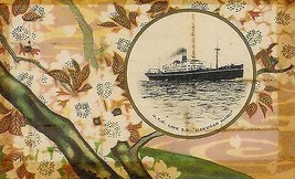 1930&#39;s N.Y.K. Line - &quot;S.S. Hakusan Maru&quot; - £5.49 GBP