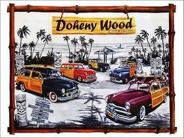 Dohenny Woody 2014 Classic Car Beach Ocean Car Event Metal Sign - $29.95