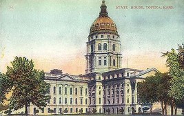 1920&#39;s Topeka, Kansas State House - £3.94 GBP