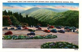 1940&#39;s Newfound Gap Parking Space in Great Smokies - $3.95