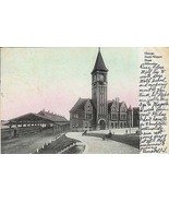 1906 Chicago North-Western Depot, Milwaukee, Wisconsin - £7.82 GBP