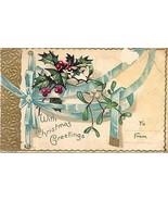 Pre-1907 International Art #12 &quot;Christmas Ribbon&quot; - £1.53 GBP