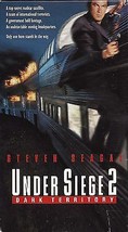 VHS - Steven Seagal in &quot;Under Siege 2 - Dark Territory&quot; - £3.06 GBP