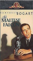 VHS &quot;The Maltese Falcon&quot; - Humphrey Bogart, Peter Lorre &amp; Sydney Greenst... - $2.92