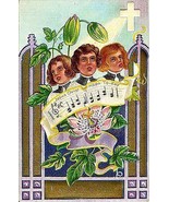 1910 John Winsch tm. Easter Cross Series #5 &quot;Choir&quot; - £6.26 GBP